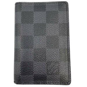 Louis Vuitton Organizer de Poche Graphite Black Wallet